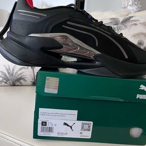 NWT Puma BMW MMS LGND Renegade RT - Black & Silver & Red - 11
